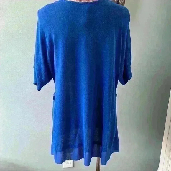 Chico’s Lightweight Layered Sweater, Size 2 (8-10), Like new - Picture 6 of 8